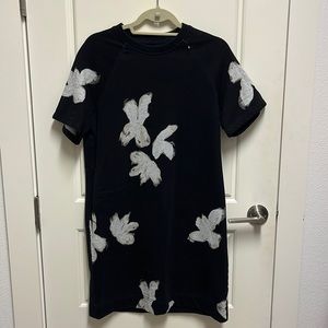 Marc Marc Jacobs floral sweat-shirt dress